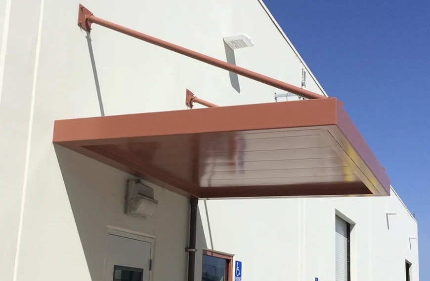 Industrial Suspended Entry Canopies