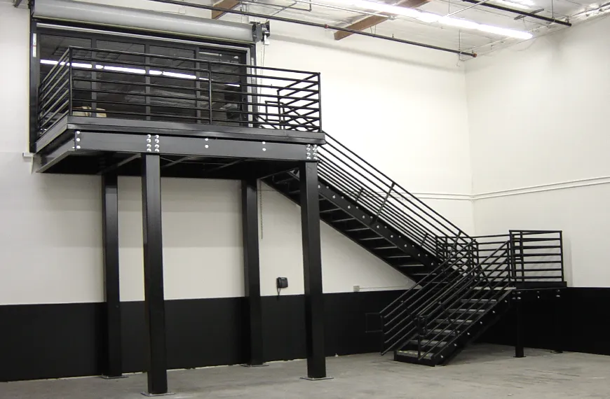 FCP Mezzanine Stairs and Landing Decks