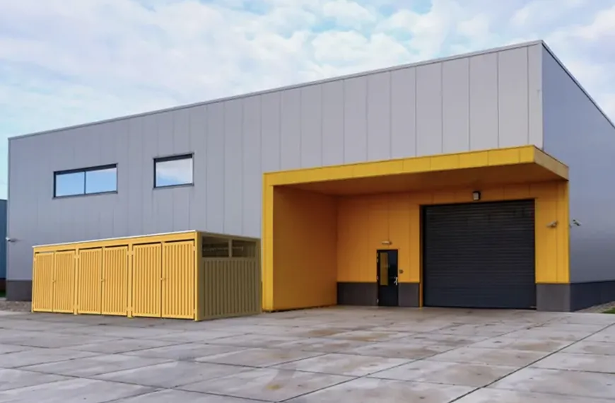 FCP Trash Enclosure - All Steel Construction
