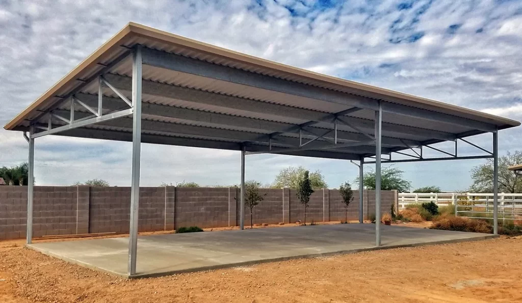 FCP Freestanding Canopies - Steel Shelters
