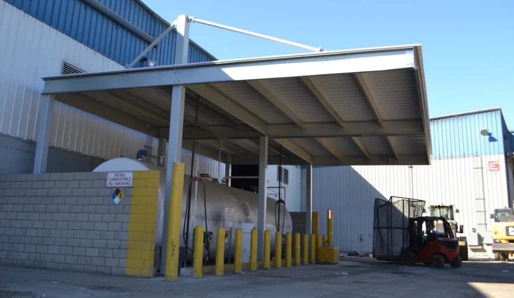 FCP Freestanding Canopies - Steel Shelters