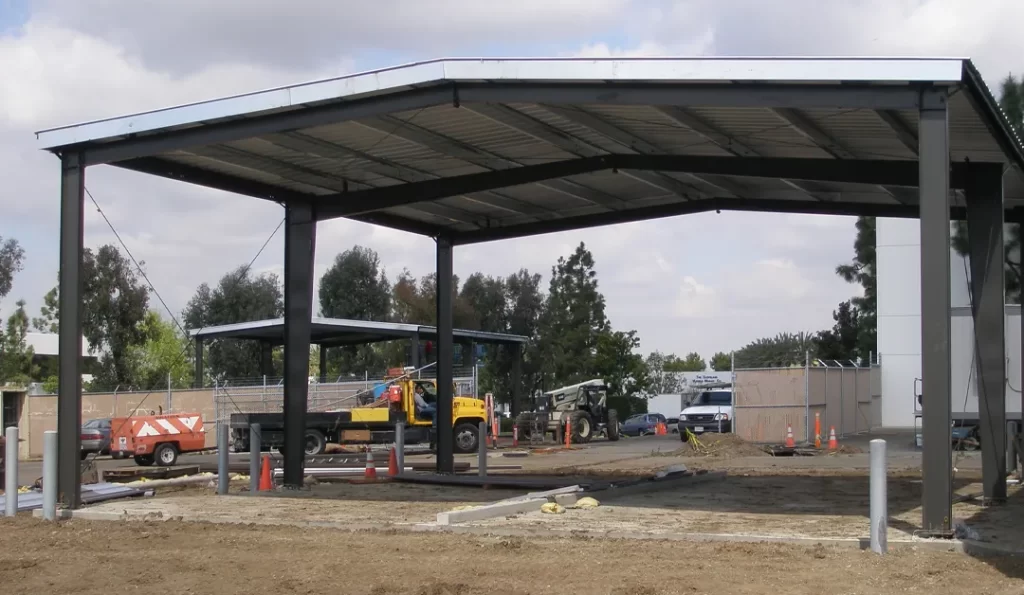 FCP Freestanding Canopies - Steel Shelters
