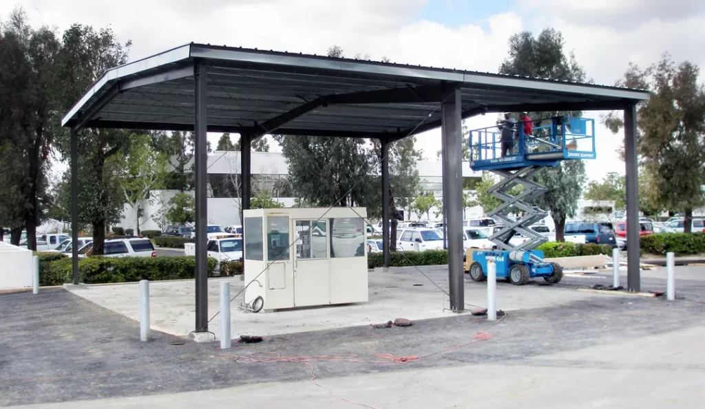 FCP Freestanding Canopies - Steel Shelters