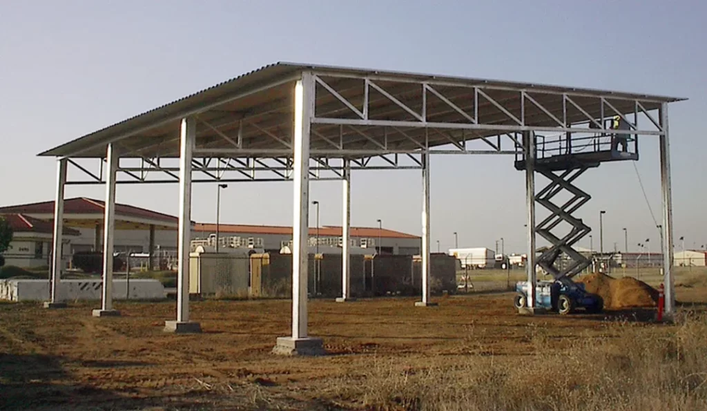 FCP Freestanding Canopies - Steel Shelters