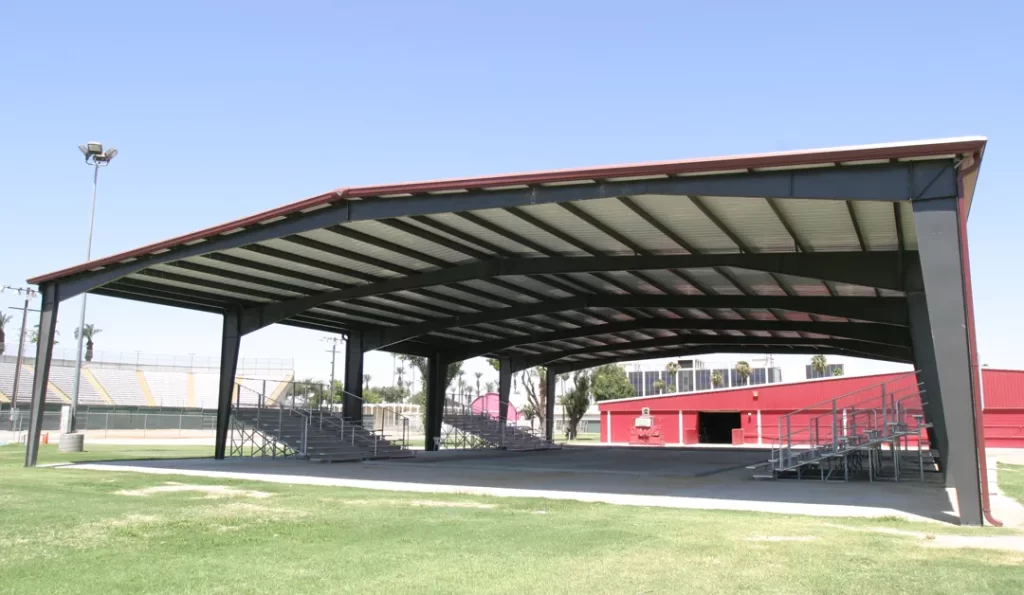 FCP Freestanding Canopies - Steel Shelters